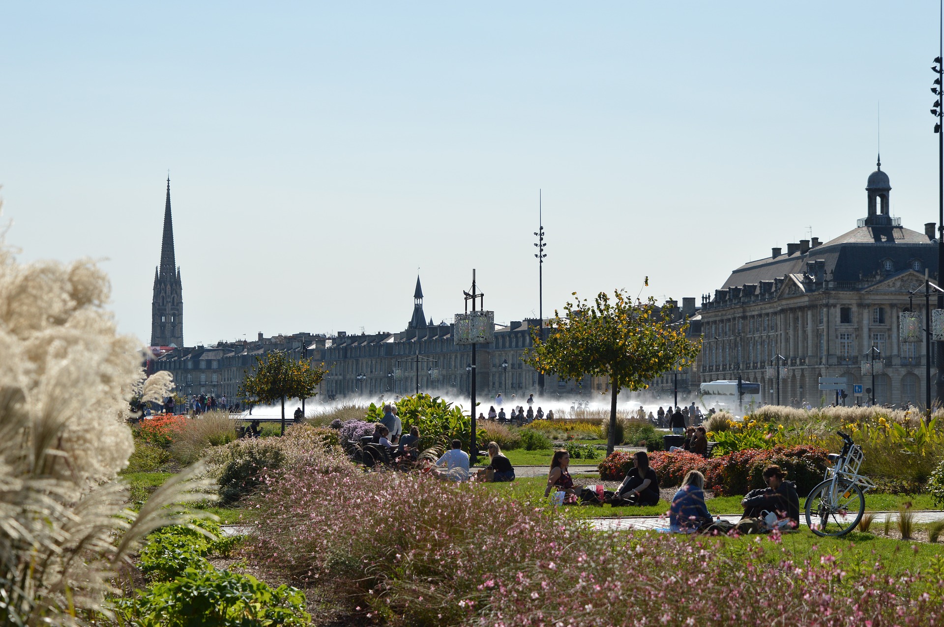 Quais de Bordeaux, Miroir d'eau