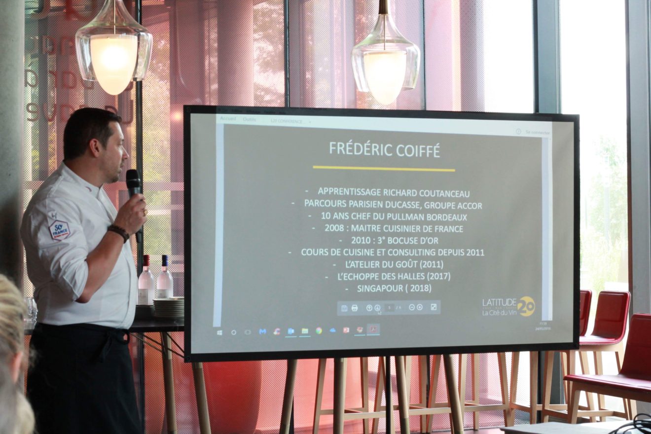 Frédéric Coifée chef consultant à la brasserie Latitude 20
