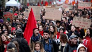Manifestation étudiante