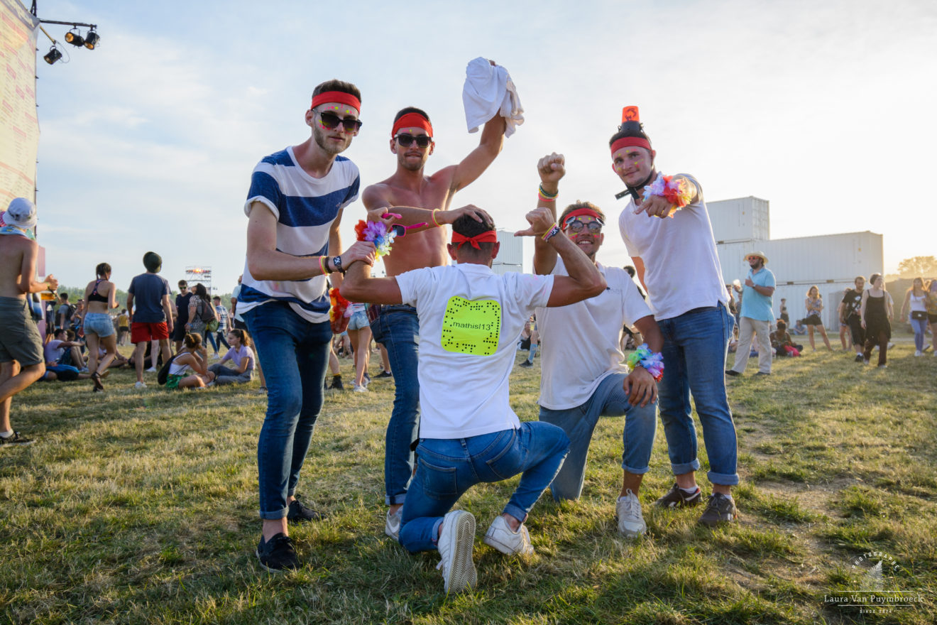 Garorock ou le moyen de faire de nouvelles rencontres. © Laura Van Puymbroeck