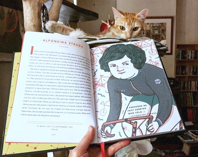 Alfonsina Strada illustrée par Cristina Portolano