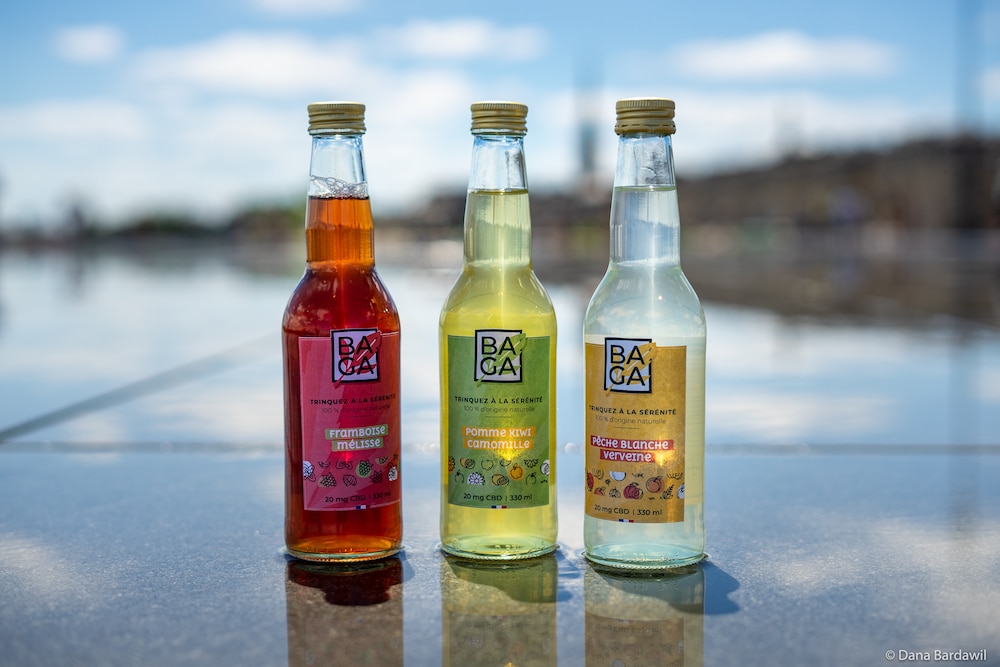 Baga une gamme de boisson au CBD