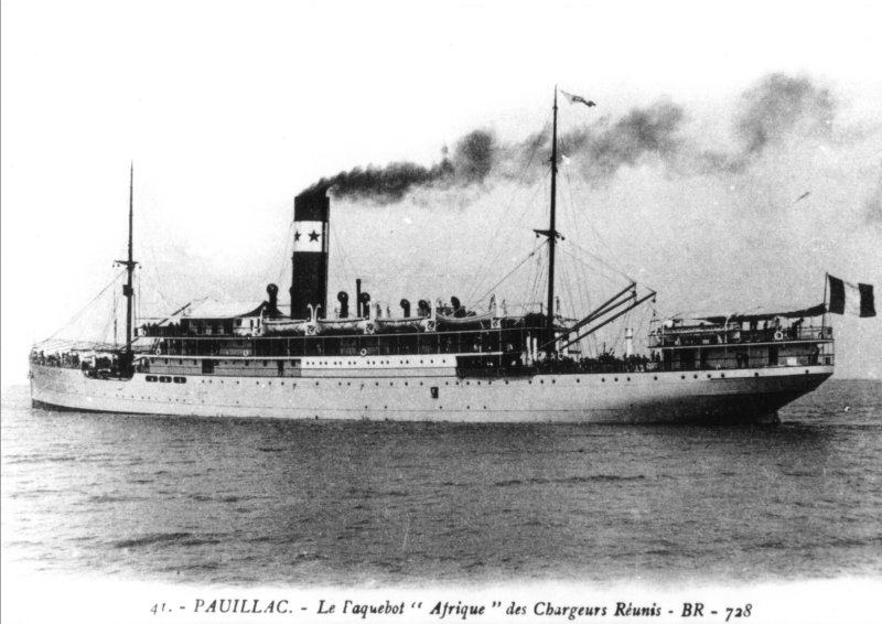 L'Afrique coulé en 1920