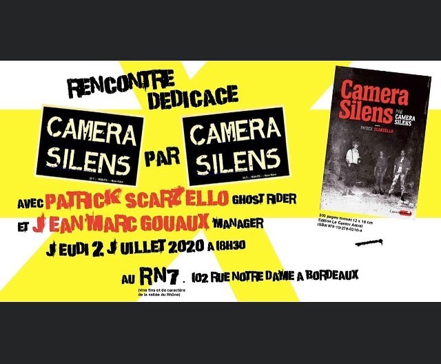 Rencontre dédicace avec Patrick Scarzello et Camera Silens