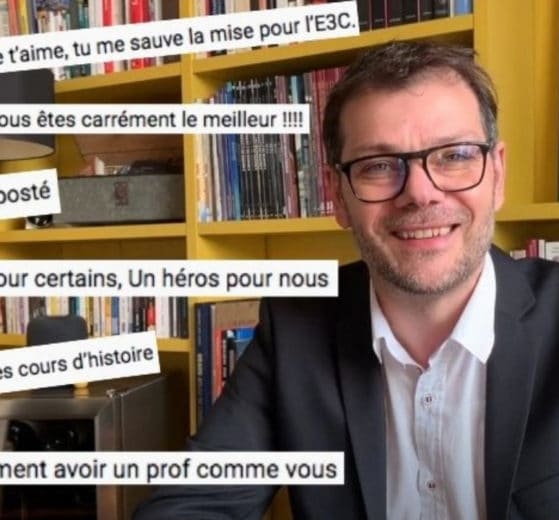 Lionel Lacoux un prof d'histoire-géo de rêve