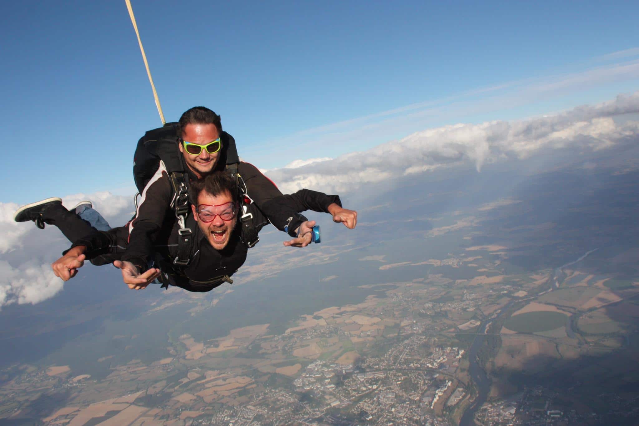 Saut en parachute lionel lacoux