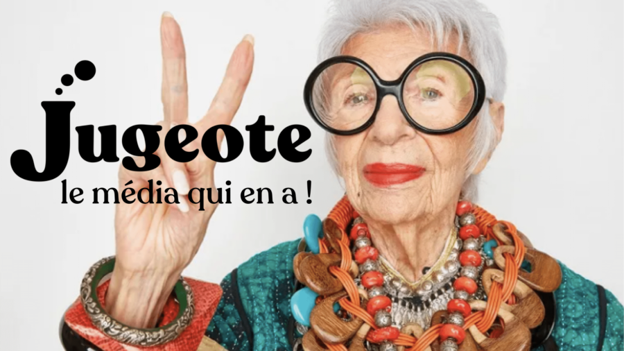 Iris Apfel, l'egerie de Jugeote le media qui en a